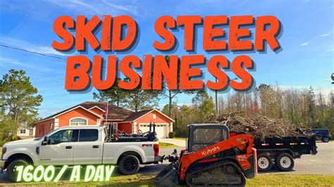 starting skid steer business|skid steer business ideas.